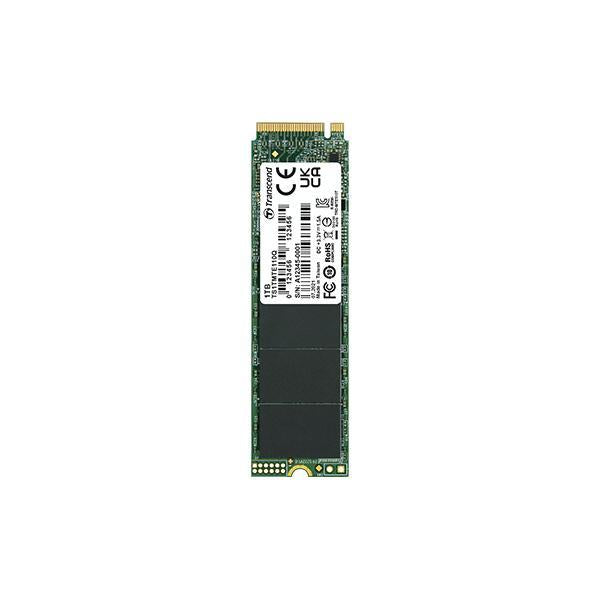 Transcend ts1tmte110q 110q pcie ssd, 1 tb, m.2 2280, pcie gen3x4, m-key, qlc, zonder DRAM