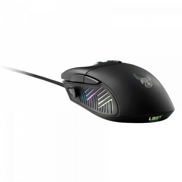 L33t gaming 160383 gungnir gamingmuis. 8 knoppen, 16.000 dpi, ergonomisch, rgb