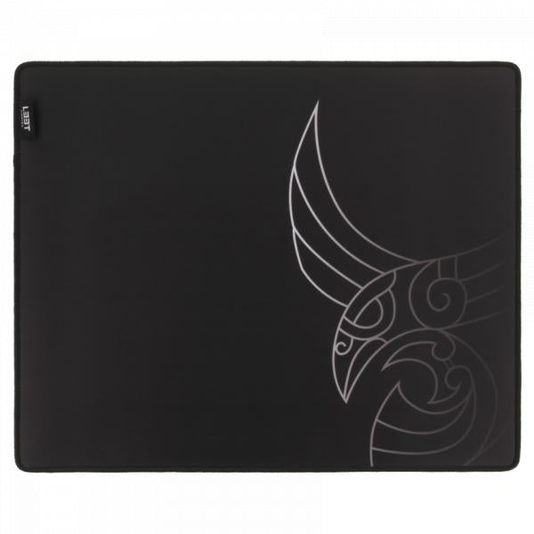 L33t gaming 160403 vega xl gaming muismat, snel oppervlak. 444 x 355 x 4 mm, zwart
