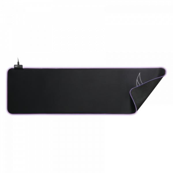 L33t gaming 160406 asar bardagi xxl rgb gaming muismat, snel oppervlak. 920 x 294 x 3 mm, zwart