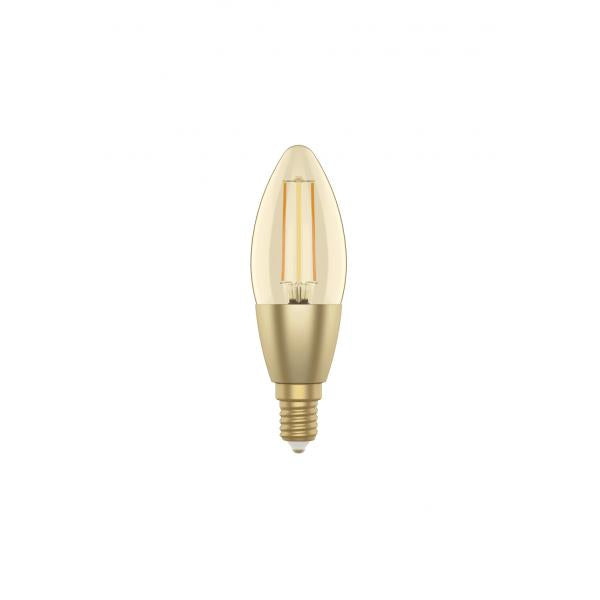 Woox R5141 Smart Candle C37 filament LED-lamp, wifi, E14, 4,9 W, 470 lm, warm wit 2700 K