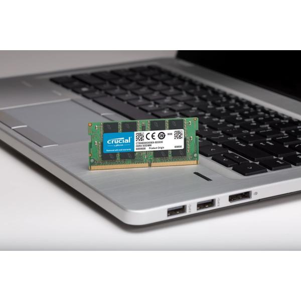 Crucial ct16g4sfra32a so-dimm, 16 gb, ddr4, 3200 MHz, cl22, 260-pins - ongebufferd