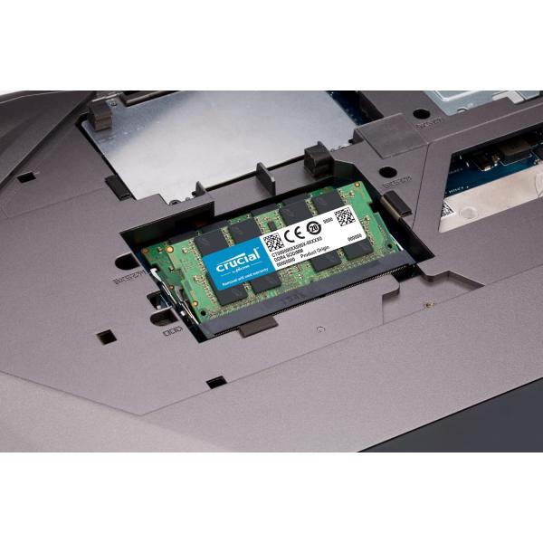 Crucial ct16g4sfra32a so-dimm, 16 gb, ddr4, 3200 MHz, cl22, 260-pins - ongebufferd