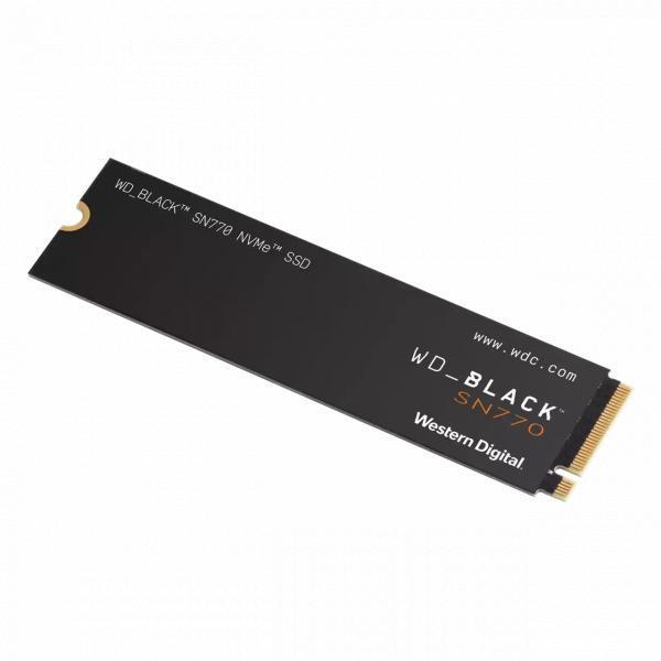 Western Digital WD100T3X0E SN770 zwarte SSD, 1 TB, M.2N VME, PCIe Gen4 X4, 5150 4900 MB/s