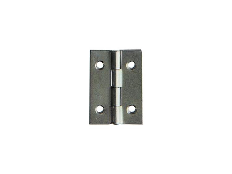 Mack 1013245 - 4 smalle scharnieren verzinkt h 25 x b 18 mm | 5 stuks