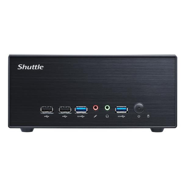 Shuttle xh510g2 xpc slanke pc barebone, Intel H510, LGA1200, 2x DDR4 (max. 64 GB), 2,5-sleuf, HDMI, DP