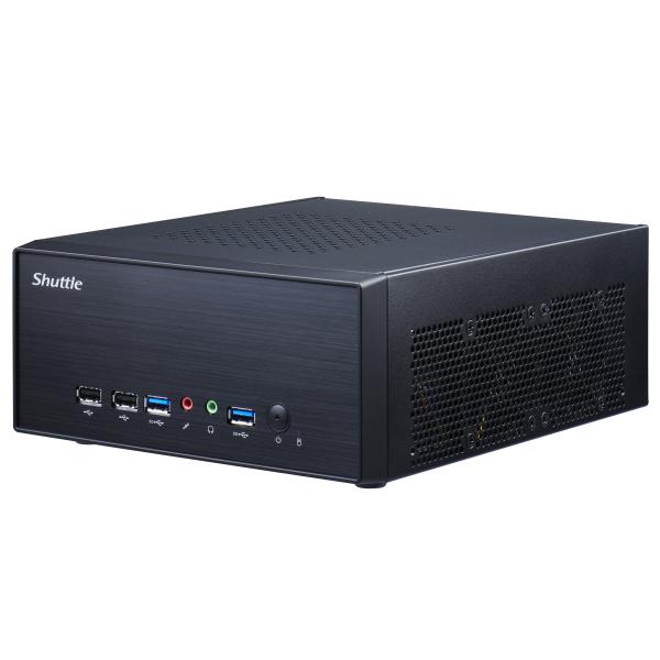 Shuttle xh510g2 xpc slanke pc barebone, Intel H510, LGA1200, 2x DDR4 (max. 64 GB), 2,5-sleuf, HDMI, DP