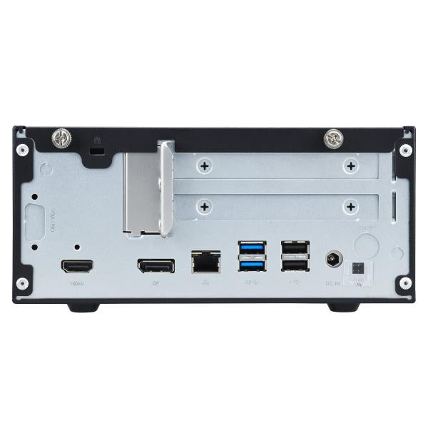 Shuttle xh510g2 xpc slanke pc barebone, Intel H510, LGA1200, 2x DDR4 (max. 64 GB), 2,5-sleuf, HDMI, DP