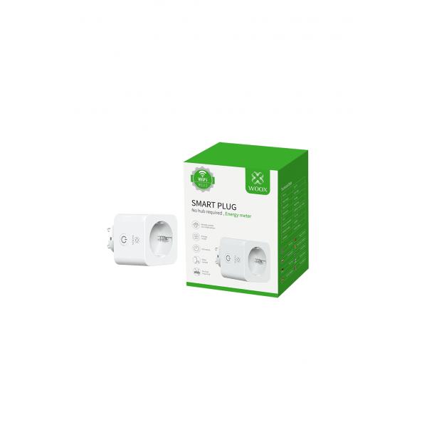 Woox r6113 smart plug 16a + energiemonitor, wifi, bluetooth