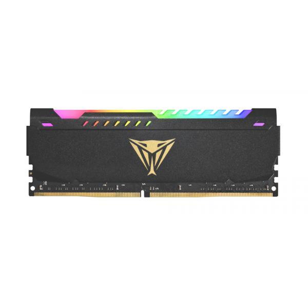 Patriot pvsr416g320c6k viper steel rgb dual-kit, dimm, 16gb, ddr4, 3200 MHz, zwart, hs