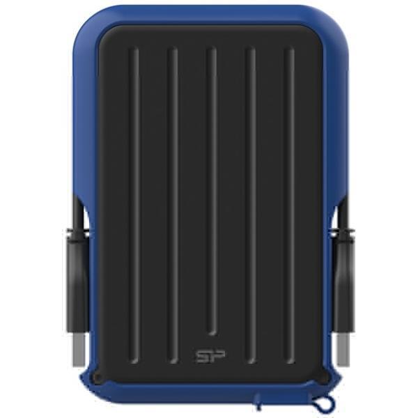 Silicon Power SP040TBPHD66LS3B Armor A66 draagbare harde schijf, 4TB, USB 3.2 gen 1, Mil-Std
