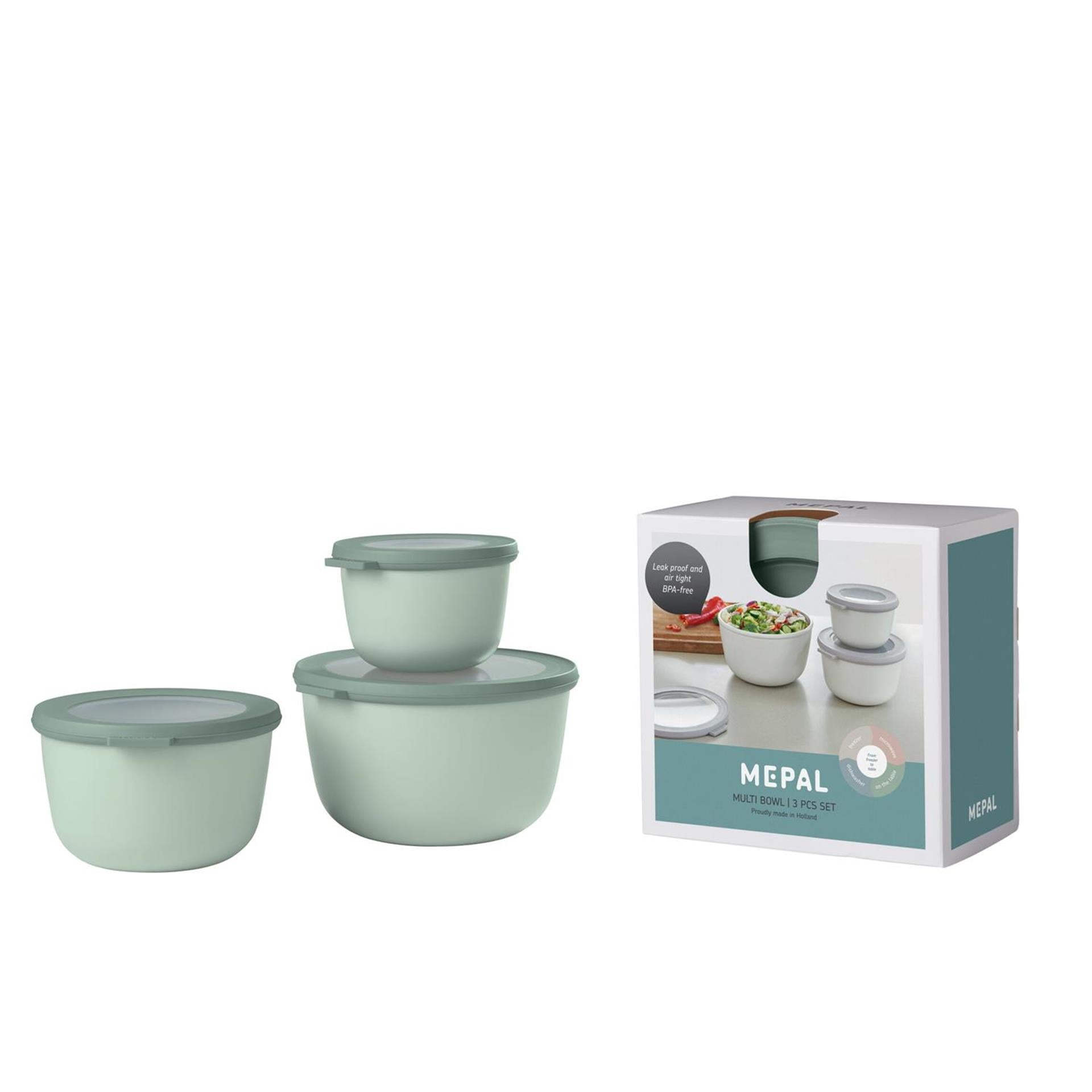 Mepal multikomset cirqula rond 500+1000+2000ml