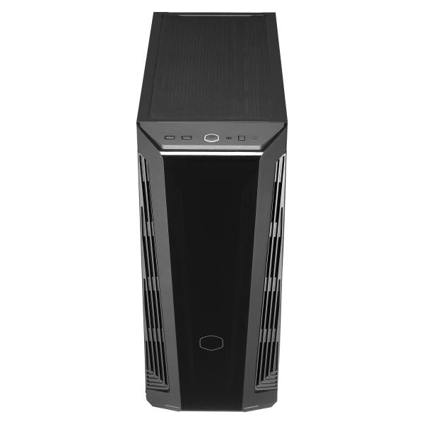 Coolermaster mb540-kgnn-s00 masterbox 540, atx, midi-tower, window, argb hub, 120mm pwm, zwart