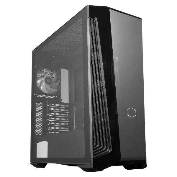 Coolermaster mb540-kgnn-s00 masterbox 540, atx, midi-tower, window, argb hub, 120mm pwm, zwart