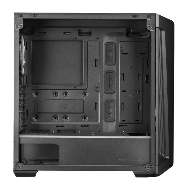 Coolermaster mb540-kgnn-s00 masterbox 540, atx, midi-tower, window, argb hub, 120mm pwm, zwart
