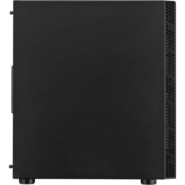 Cooler master mb600l2-knnn-s00 mb600l v2 zonder odd, stalen linkerpaneel, atx, midi-tower, geborsteld