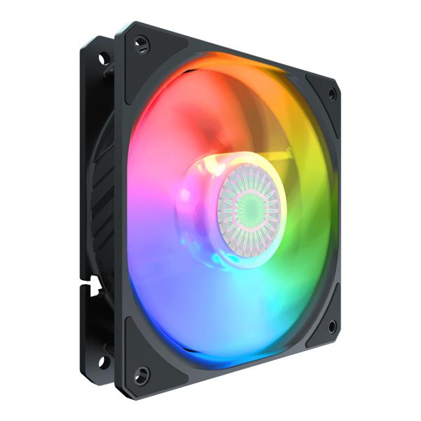 Coolermaster mfx-b2dn-183pa-r1 sikkelstroom 120 argb 3 in 1, 3x 120mm, 650-1800 tpm, 8 - 27 dba