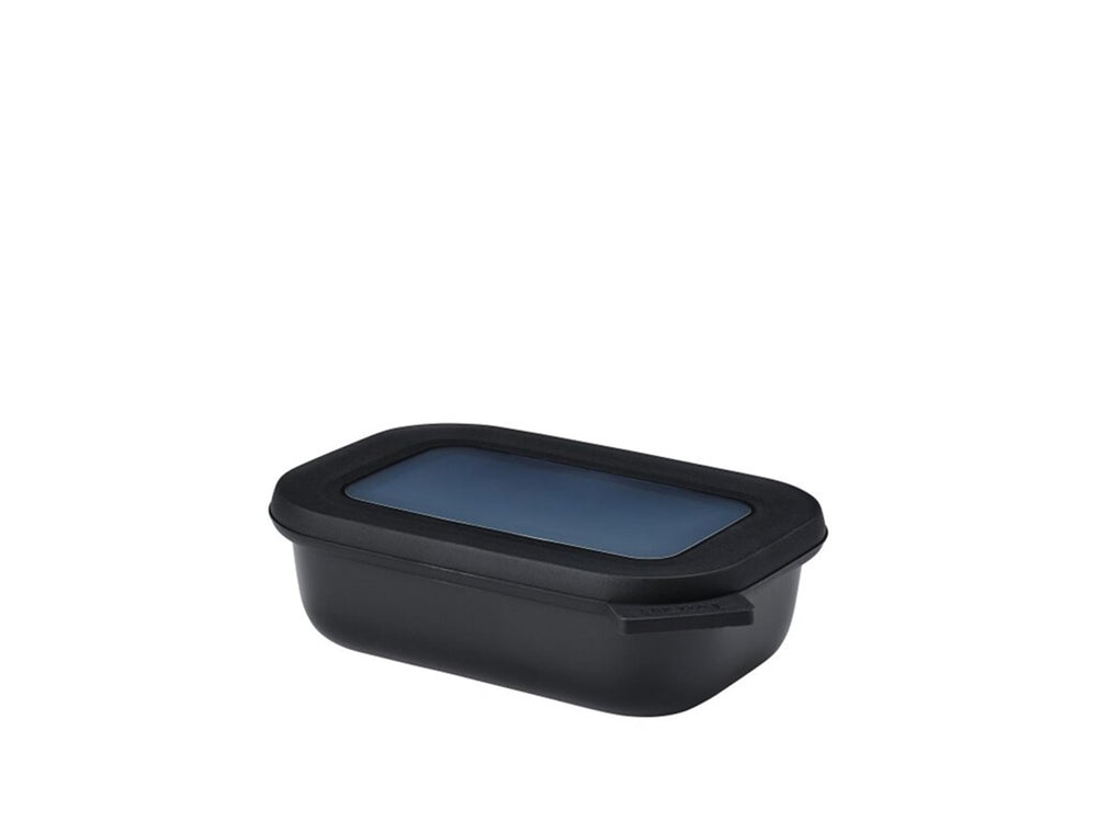 Mepal multikom cirqula rechthoekig 500ml - nordic black 17,6x12,6x5,1cm