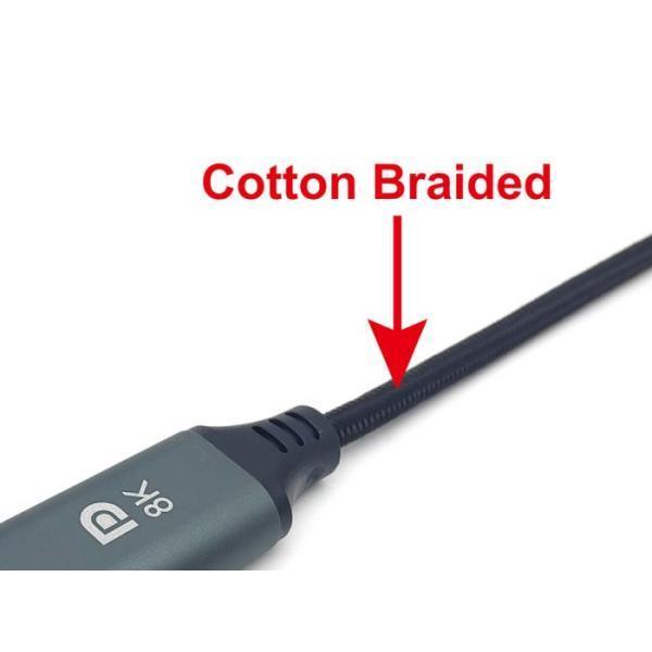 Equip 133426 USB-C naar DisplayPort-kabel, mm, 1,0 m, 4K 60 Hz, ABS-behuizing