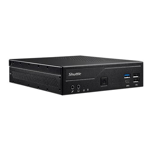 Shuttle dh610 xpc slanke pc barebone, lga1700, intel h610, 2x ddr4 (max. 64 GB) 1x2,5 bay, m.2, hdmi,