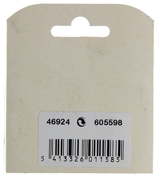 Mack 1013560 - 2 scharnieren voor vouwdeur vernikkeld h 50 x b 40 mm | 5 stuks
