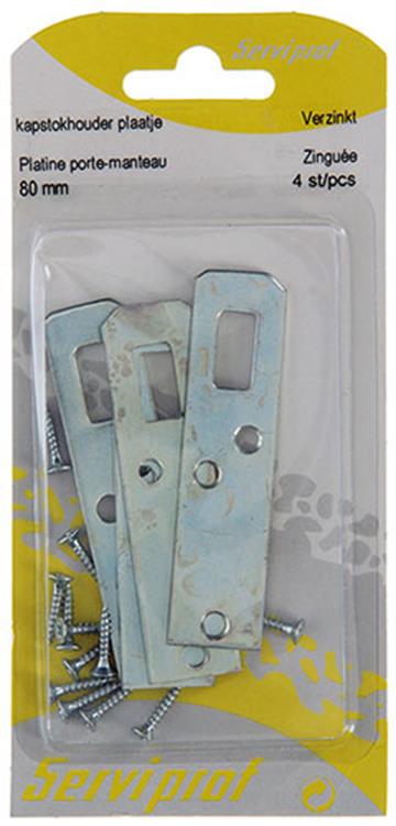 Mack 1013285 - 4 rekogen verzinkt 80 mm | 5 stuks
