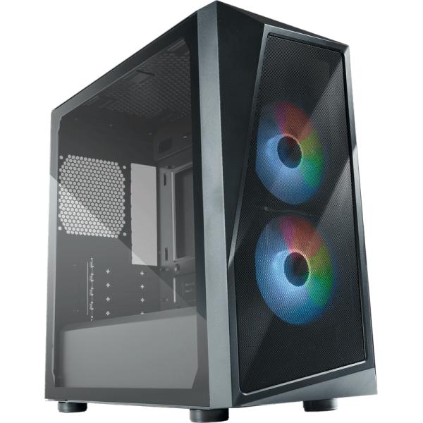 Coolermaster CP320-KGNN-S00 CMP 320, matx, midi-tower, 120 mm, venster, argb, zwart