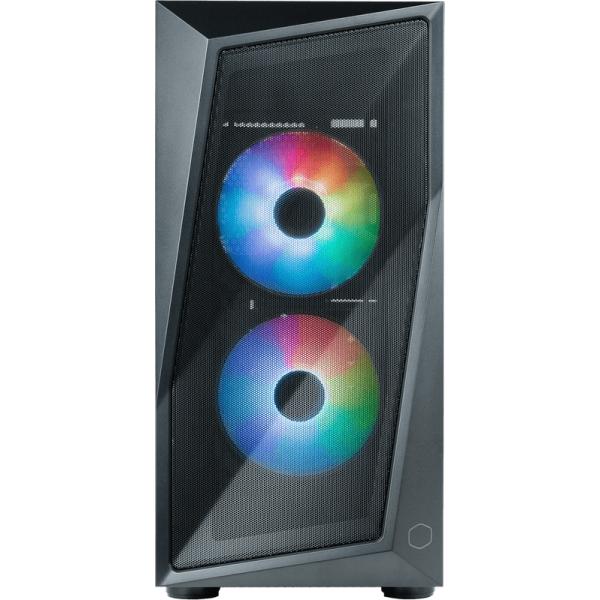 Coolermaster CP320-KGNN-S00 CMP 320, matx, midi-tower, 120 mm, venster, argb, zwart
