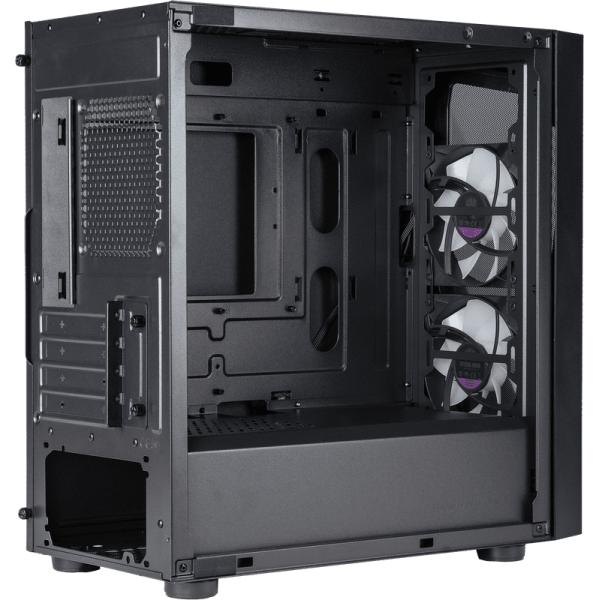 Coolermaster CP320-KGNN-S00 CMP 320, matx, midi-tower, 120 mm, venster, argb, zwart