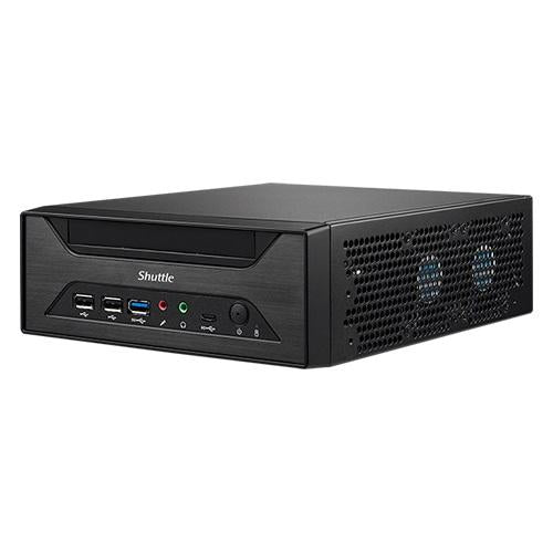 Shuttle xh610 xpc slim barebone, lga1700, intel h610, hdmi, dp, vga, 2x com, 2x lan, 2x 2,5, 24/7