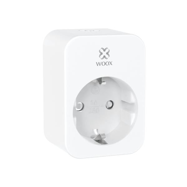 Woox r6118 slimme stekker, schuko, wifi, 802.11bgn, 3680w, ip20, 30m, wit