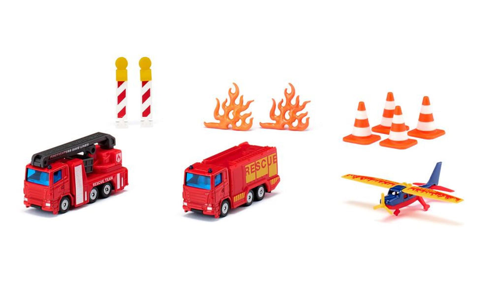 Siku 6330 geschenkset brandweer 3-delig