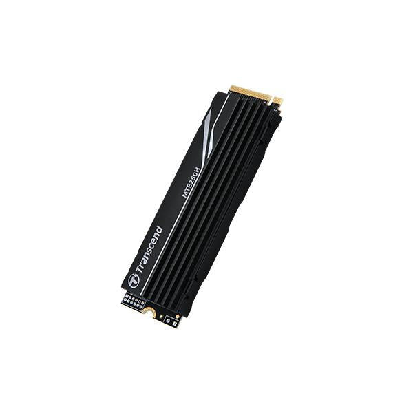 Transcend ts2tmte250h mte250h ssd, 2 TB, M.2 2280, PCIe gen4x4, NVME, 3D TLC, DRAM, metalen koellichaam