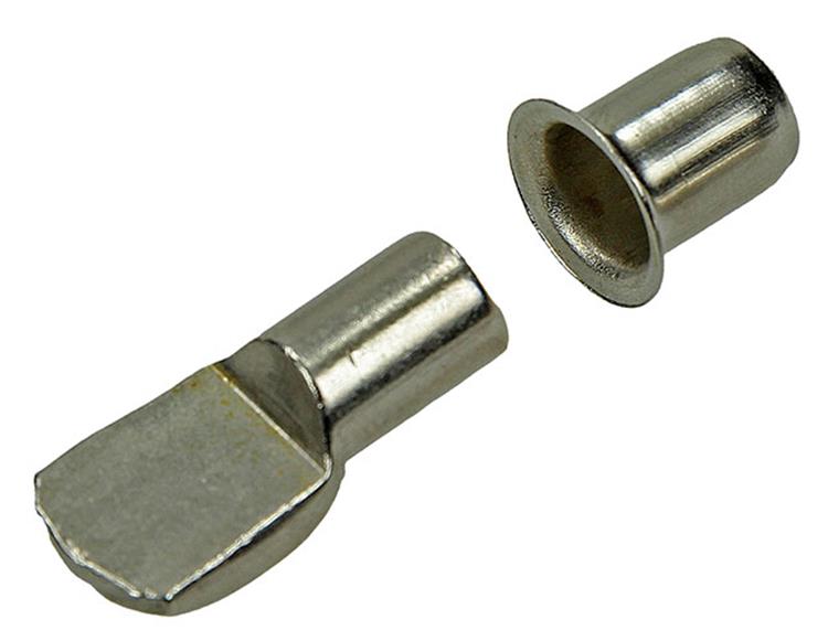 Mack 1013317 - 12 plankdragers ø 7mm hulzen ø 7,5 mm vernikkeld | 5 stuks