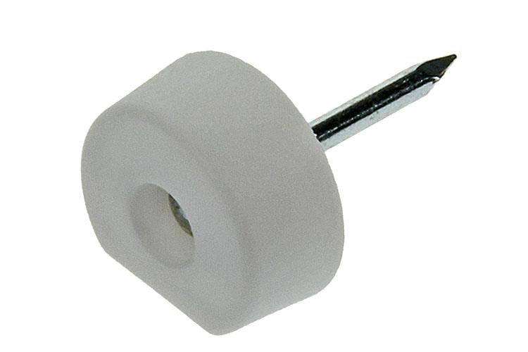 Mack 1017027 - 20 plankdragers met nagel wit | 5 stuks