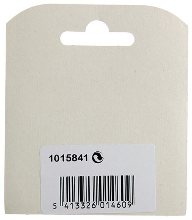 Mack 1015841 - 20 plankdragers kunststof bruin ø 6 mm | 5 stuks