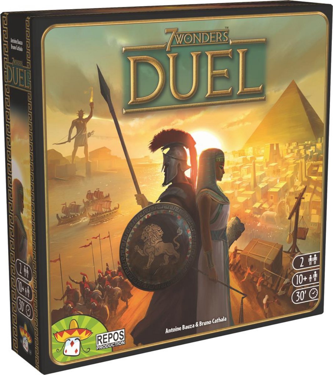 Repos production 7 wonders duel - bordspel