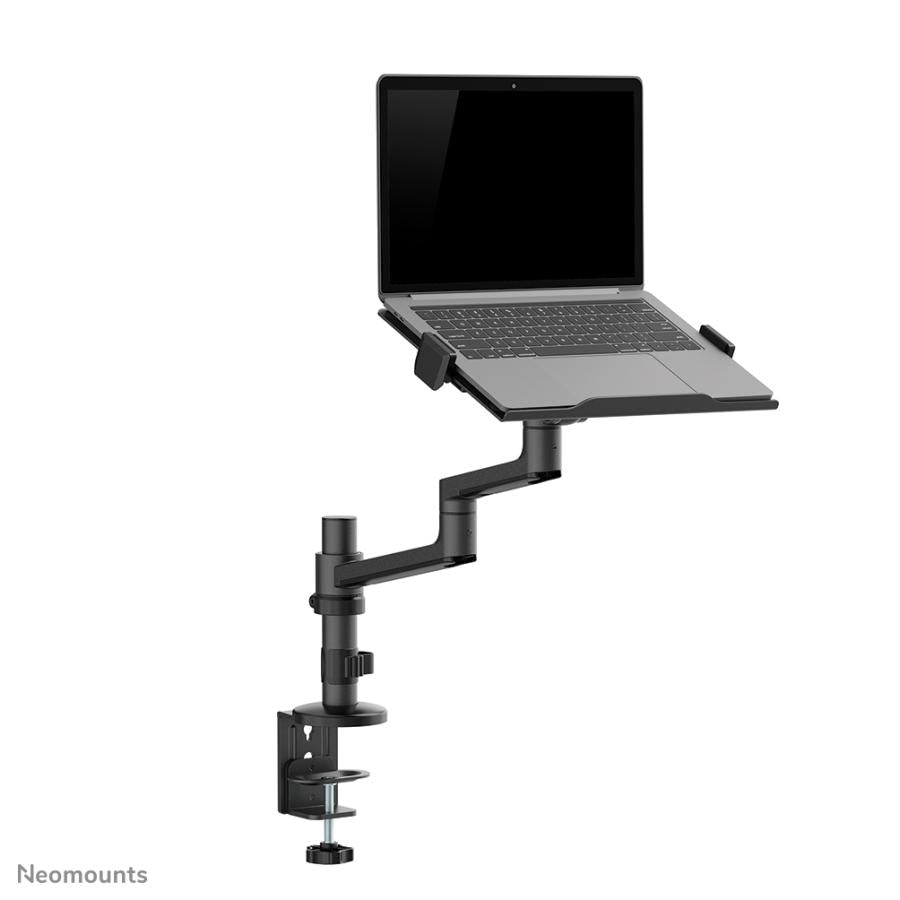 Neomounts ds20-425bl1 laptop bureausteun, 11,5 - 17,3 inch, 5 kg, kantelbaar, draaibaar, staal, zwart