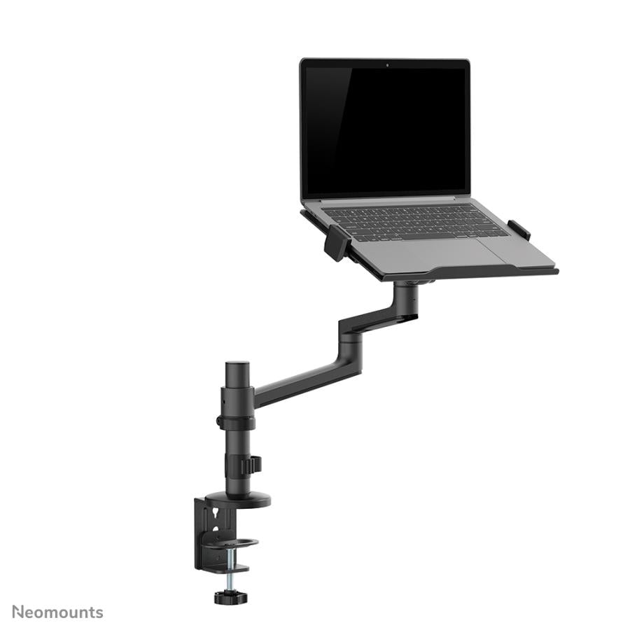Neomounts ds20-425bl1 laptop bureausteun, 11,5 - 17,3 inch, 5 kg, kantelbaar, draaibaar, staal, zwart