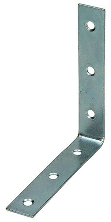 Mack 1013299 - 4 geplooide winkelhaken verzinkt 100x100x20x2mm | 10 stuks