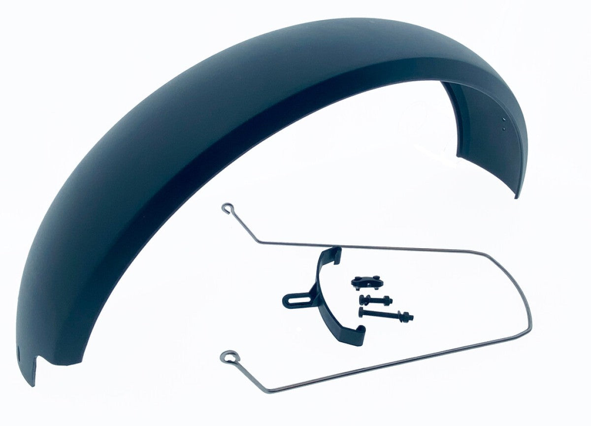 Spatbord set mirage 20 fatbike incl. bevestiging - zwart