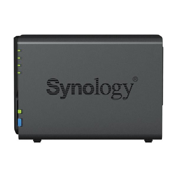 Synology diskstation ds223 nas (zwart, 1x 1gbe lan, 3x usb 3.2 gen 1)