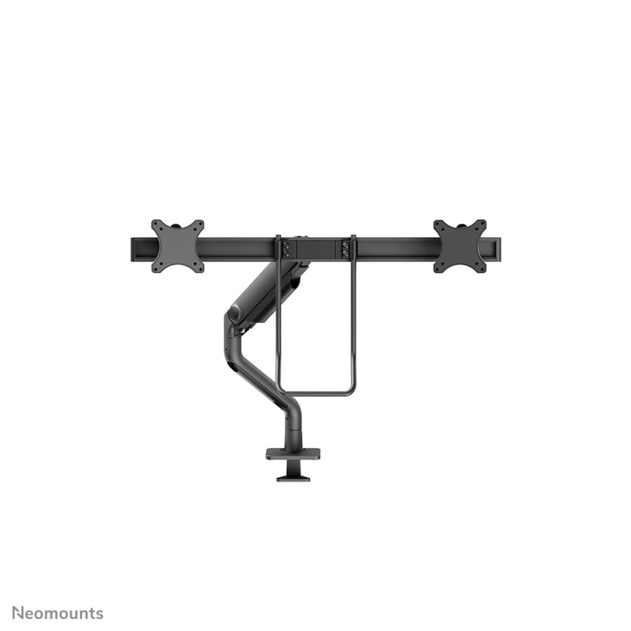 Neomounts ds75s-950bl2 full-motion desk mount, 2x 17 - 27 , 8kg, 100x100 mm, black