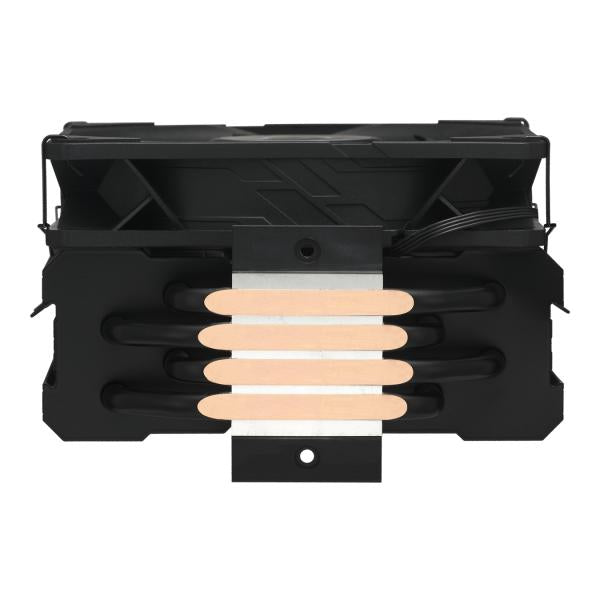 Coolermaster rr-s4kk-25sn-r1 hyper 212 zwart, 4-pins, AMD Intel, 4x heatpipe, 2x 120mm sikkelstroom