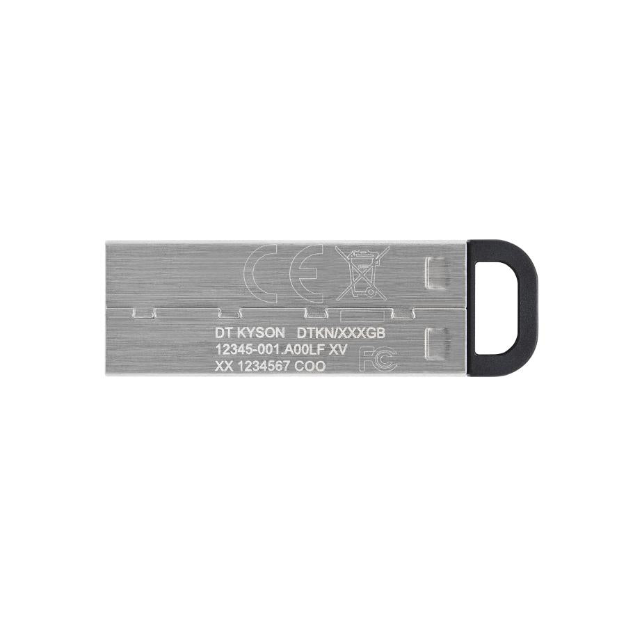 Kingston dtkn 256gb datatraveler kyson usb-stick, 256 gb, usb 3.2 type-a, 200 60 mb s, zilver