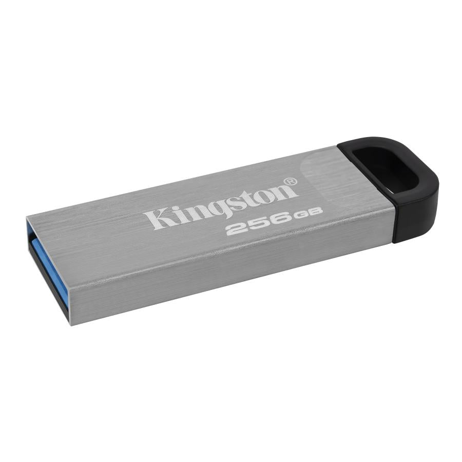 Kingston dtkn 256gb datatraveler kyson usb-stick, 256 gb, usb 3.2 type-a, 200 60 mb s, zilver