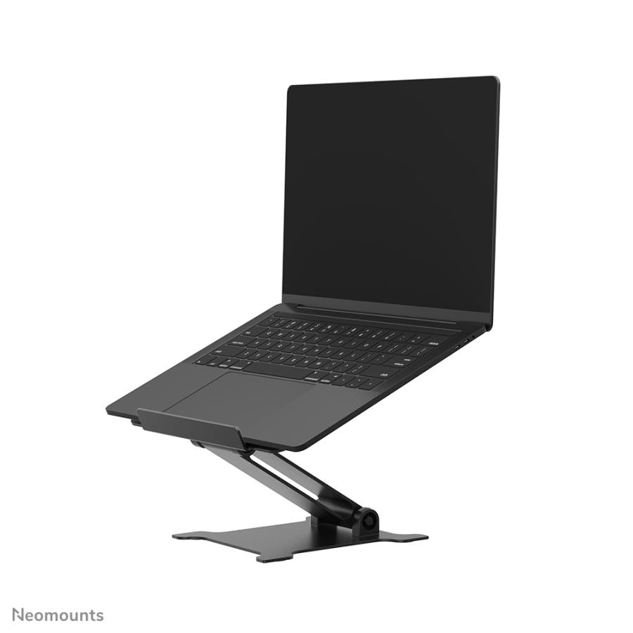 Neomounts ds20-740bl1 universele laptopstandaard, 11 - 15 inch, 5 kg, in hoogte verstelbaar, aluminium, zwart