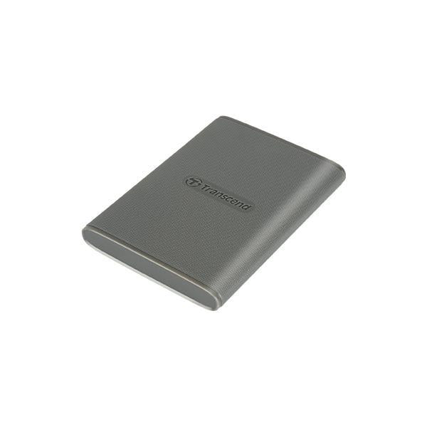 Transcend ts2tesd360c esd360c externe SSD, 2 TB, USB 20 GB/s, type C, 2000 MB/s, 3D NAND, grijs
