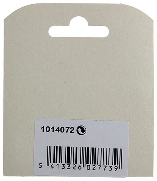 Mack 1014072 - hangslot met cilinder messing 25 mm | 10 stuks