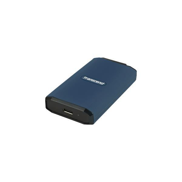 Transcend ts2tesd410c esd410c externe SSD, 2 TB, USB 20 GB/s, type C, 2000 MB/s, blauw
